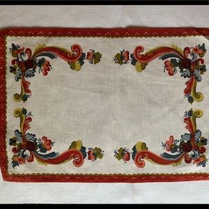Linen placemat